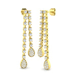 Earring 18 KT Yellow Gold