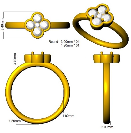 Ring 950 Platinum