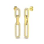 Earring 18 KT Yellow Gold