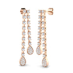 Earring 9 KT Rose Gold