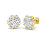 Earring 18 KT Yellow Gold