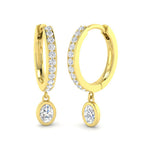 Earring 18 KT Yellow Gold