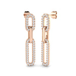 Earring 9 KT Rose Gold