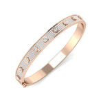 Bangles 9 KT Rose Gold