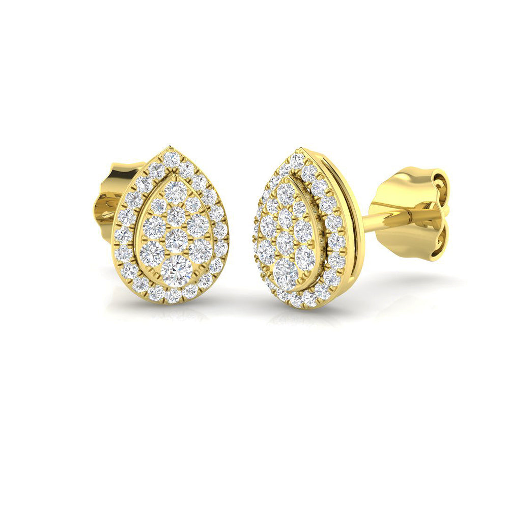 Earring 18 KT Yellow Gold