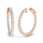 Earring 9 KT Rose Gold