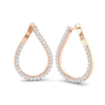 Earring 9 KT Rose Gold