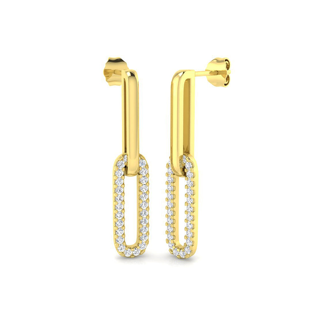 Earring 18 KT Yellow Gold