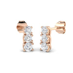 Earring 9 KT Rose Gold