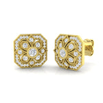 Earring 18 KT Yellow Gold