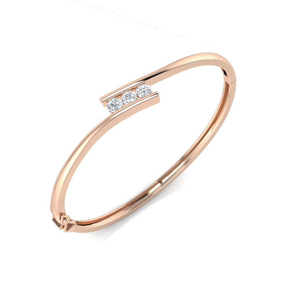 Bangles 9 KT Rose Gold