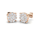 Earring 9 KT Rose Gold