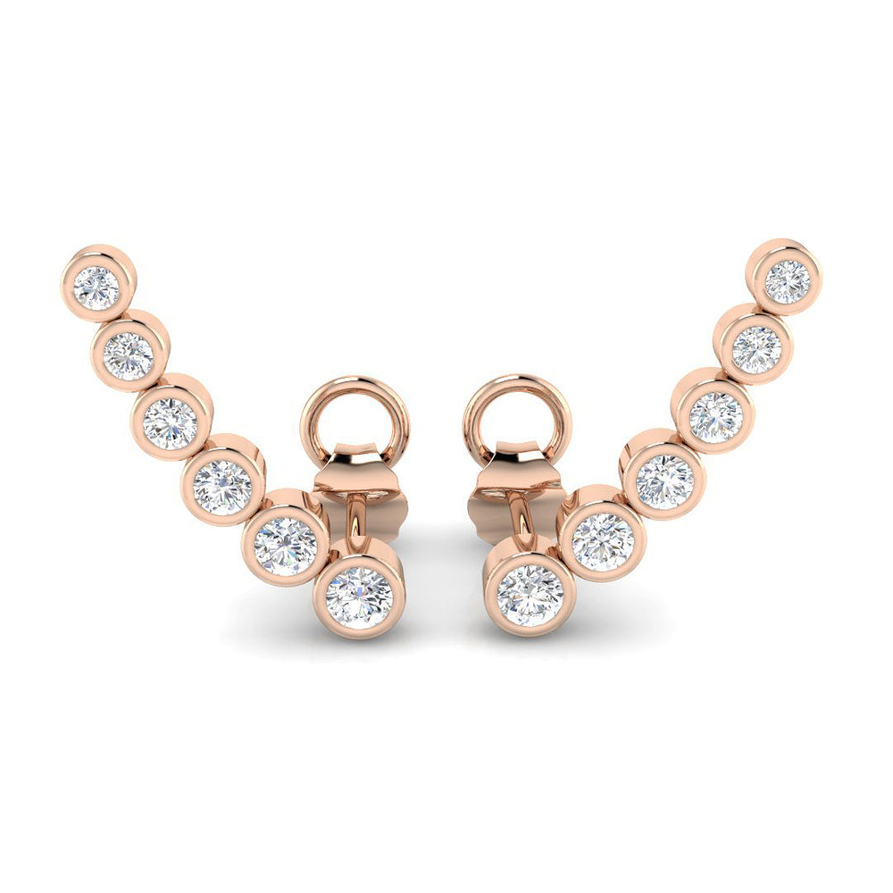 Earring 9 KT Rose Gold