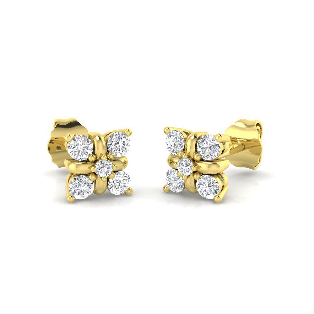 Earring 18 KT Yellow Gold