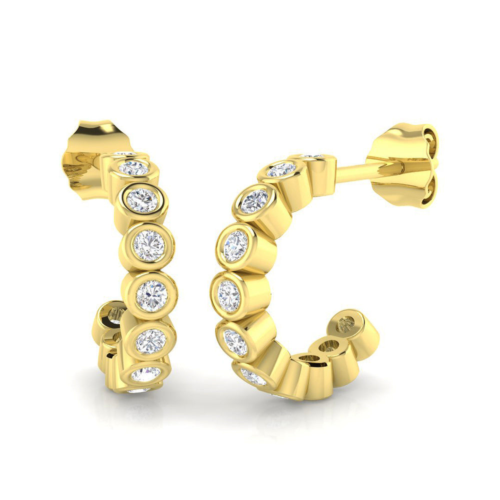 Earring 18 KT Yellow Gold