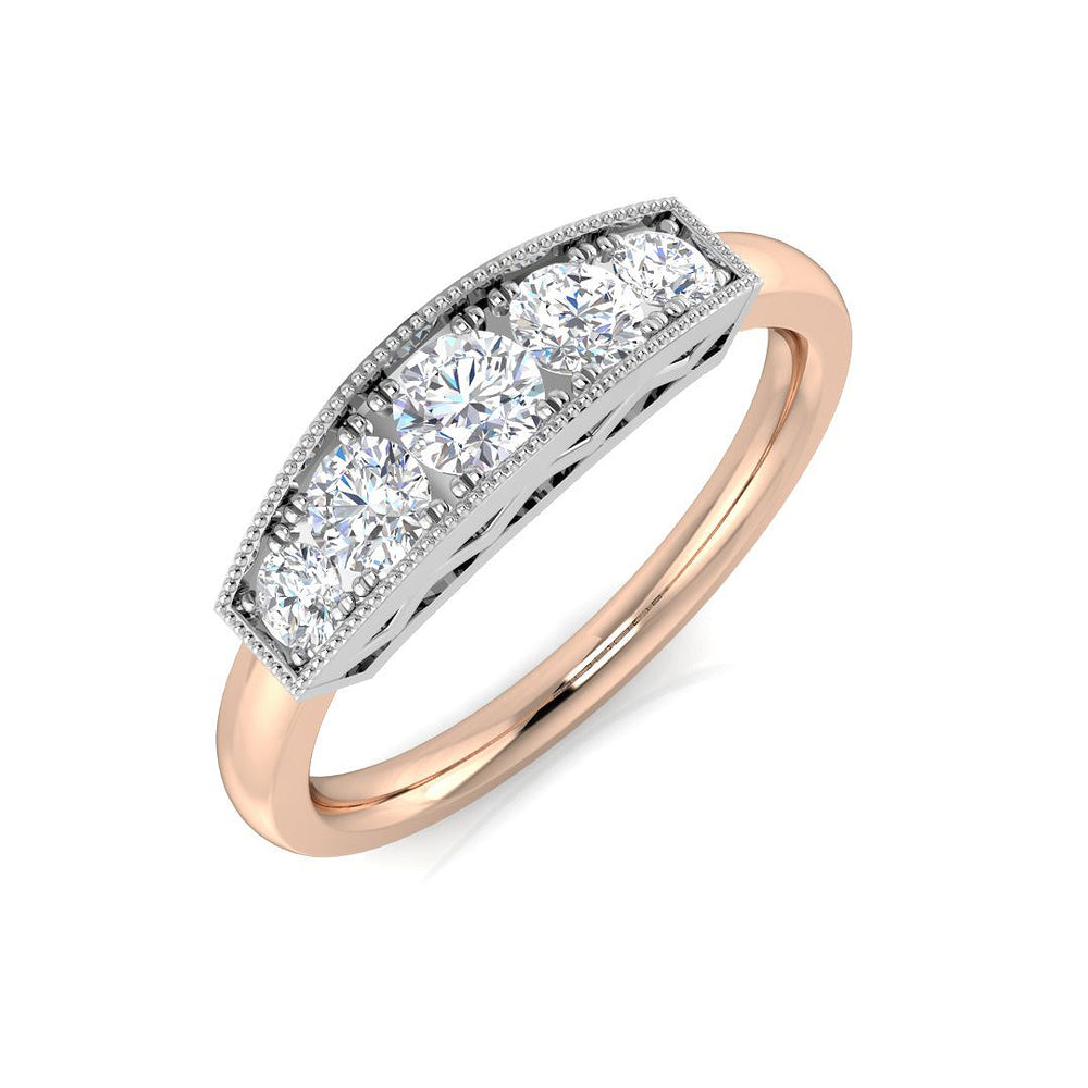 Ring 9 KT Rose Gold