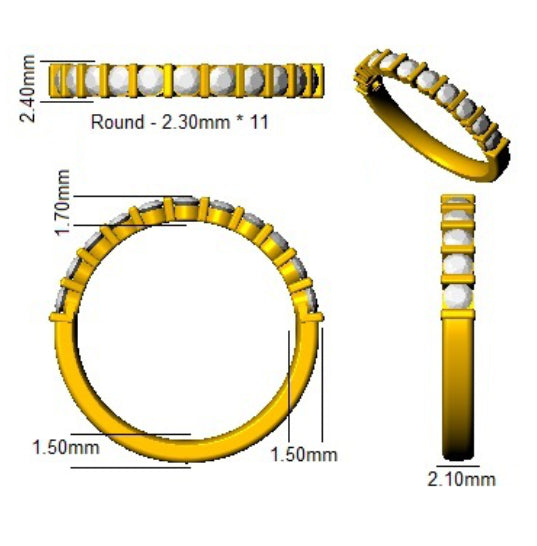 Ring 18 KT Yellow Gold