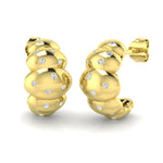 Earring 18 KT Yellow Gold