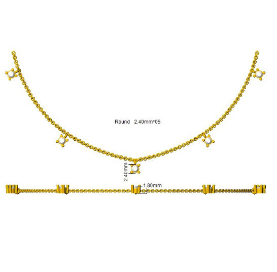 Necklaces 18 KT Yellow Gold