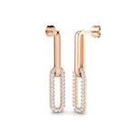 Earring 9 KT Rose Gold