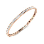 Bangles 9 KT Rose Gold