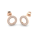 Earring 9 KT Rose Gold