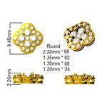 Earring 18 KT Yellow Gold