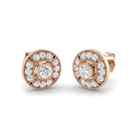 Earring 9 KT Rose Gold