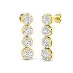 Earring 18 KT Yellow Gold