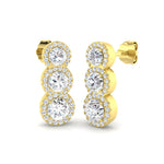 Earring 18 KT Yellow Gold