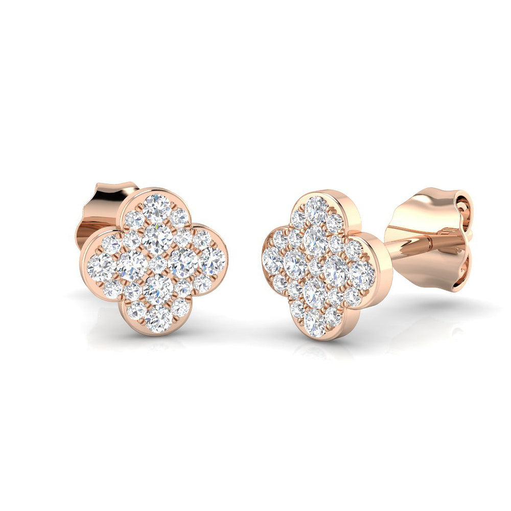 Earring 9 KT Rose Gold