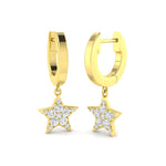 Earring 18 KT Yellow Gold