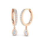 Earring 9 KT Rose Gold