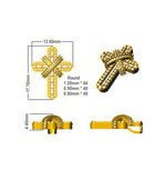 Cross 18 KT Yellow Gold