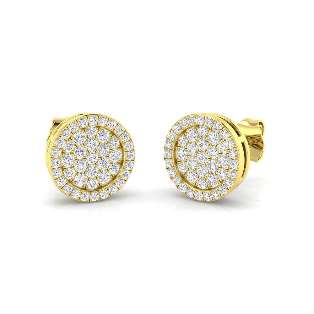 Earring 18 KT Yellow Gold