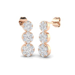 Earring 9 KT Rose Gold