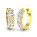 Earring 18 KT Yellow Gold