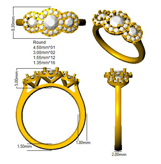 Ring 950 Platinum