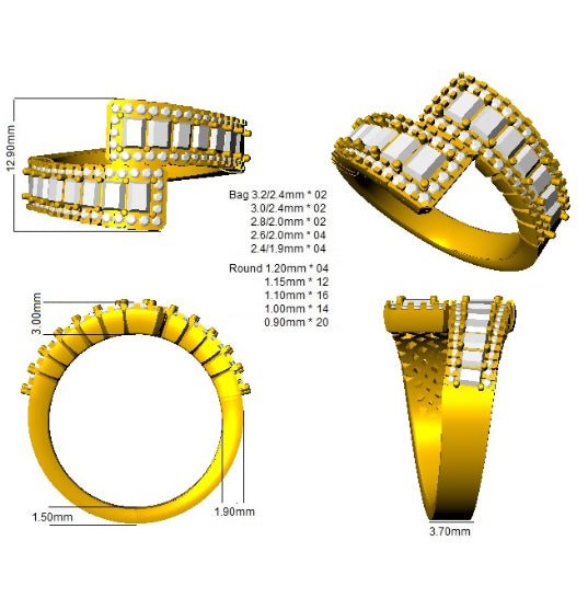 Ring 18 KT Yellow Gold