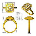 Ring 18 KT Yellow Gold