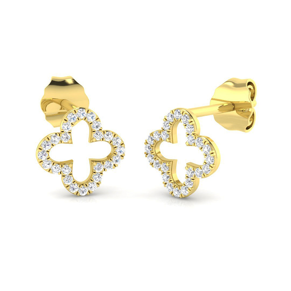 Earring 18 KT Yellow Gold