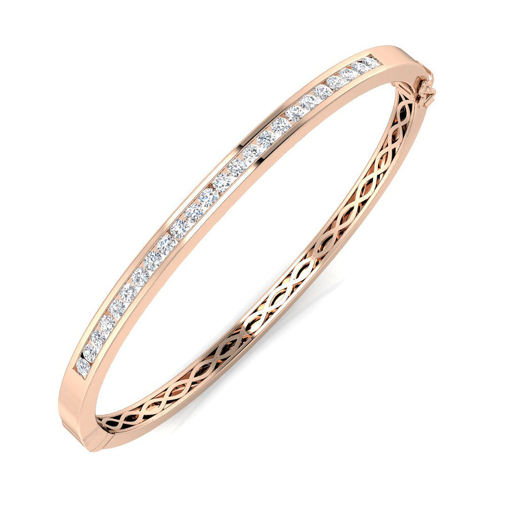 Bangles 9 KT Rose Gold