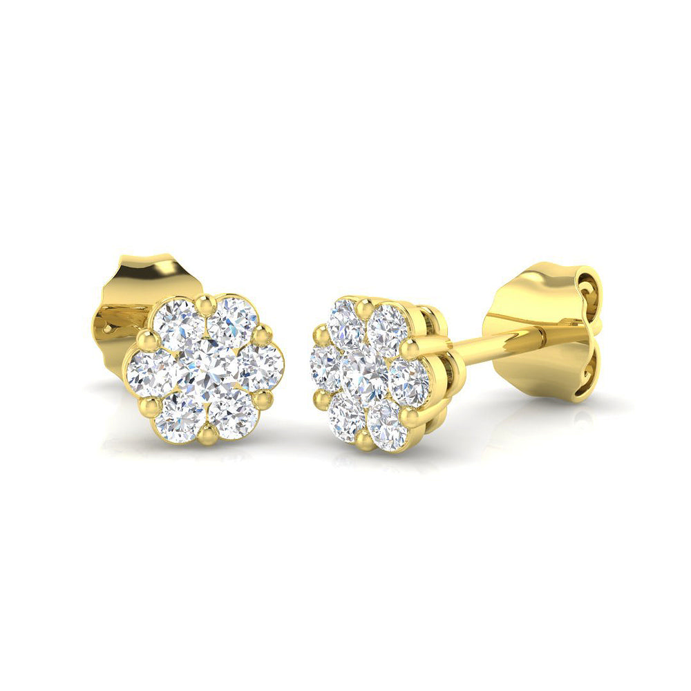 Earring 18 KT Yellow Gold