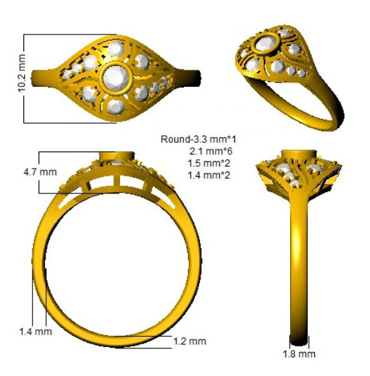 Ring 950 Platinum