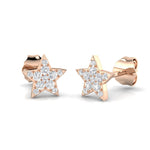 Earring 9 KT Rose Gold