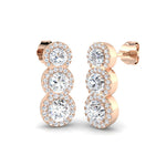 Earring 9 KT Rose Gold