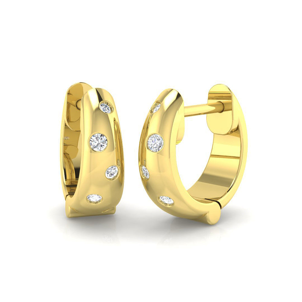 Earring 18 KT Yellow Gold