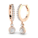 Earring 9 KT Rose Gold