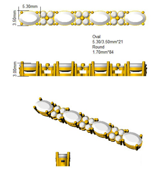 Bracelets 18 KT Yellow Gold