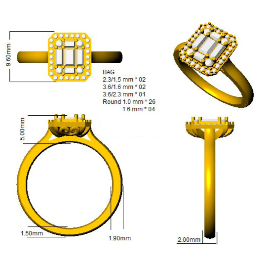 Ring 950 Platinum